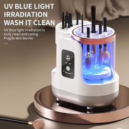 Makeup brush cleaner