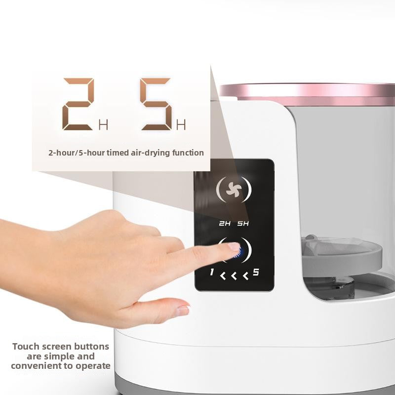 Makeup brush cleaning machine