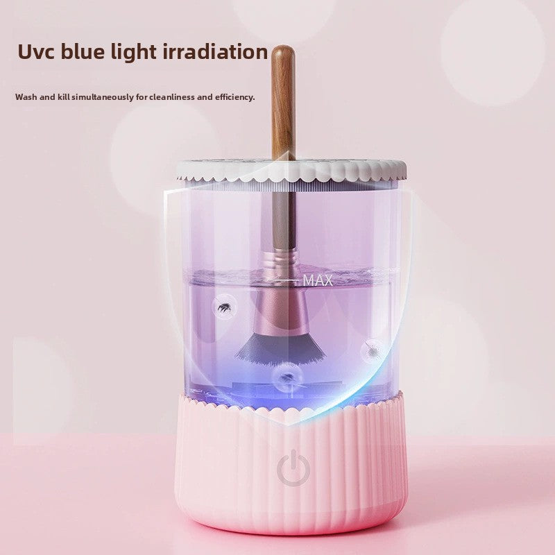 Makeup Brush Cleaning Machine with UV Sterilization