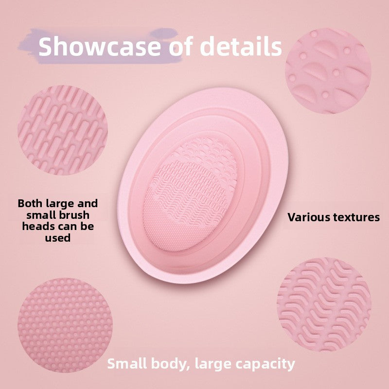 makeup brush cleaning pad
