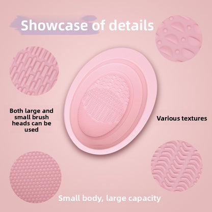makeup brush cleaning pad