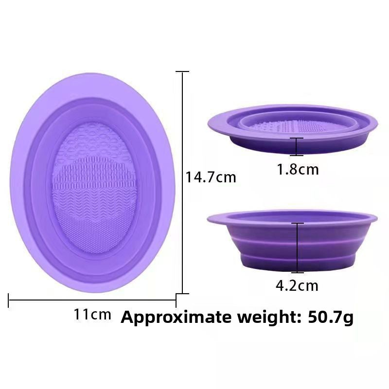 makeup brush cleaning pad