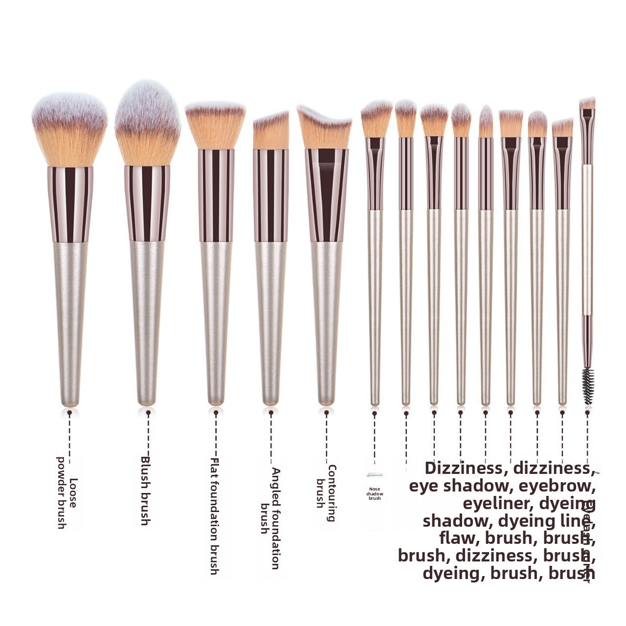 Makeup Brush Set