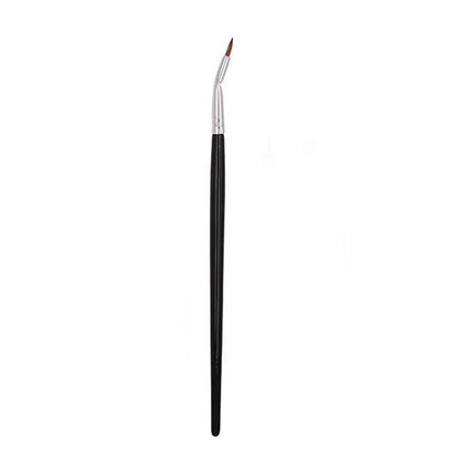 Makeup Brush Set with Eyeliner, Eyebrow, and Nose Shadow Brushes