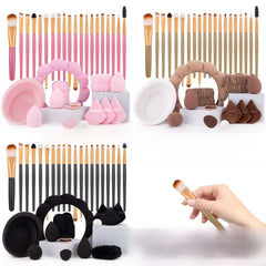 33-piece set-pink gold