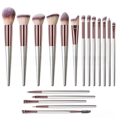 Makeup brush suit