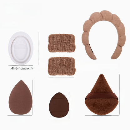 Makeup brush suit