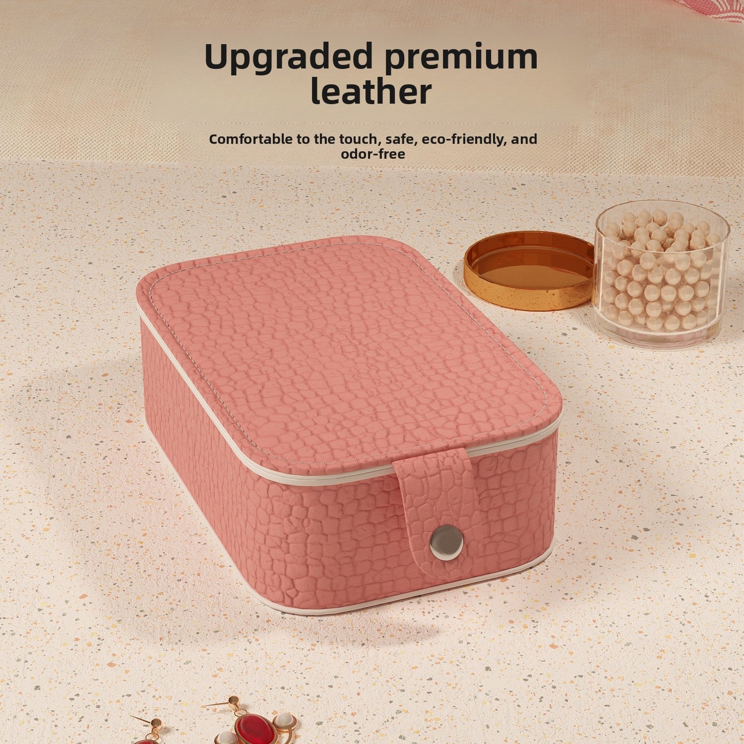 Makeup mirror storage box