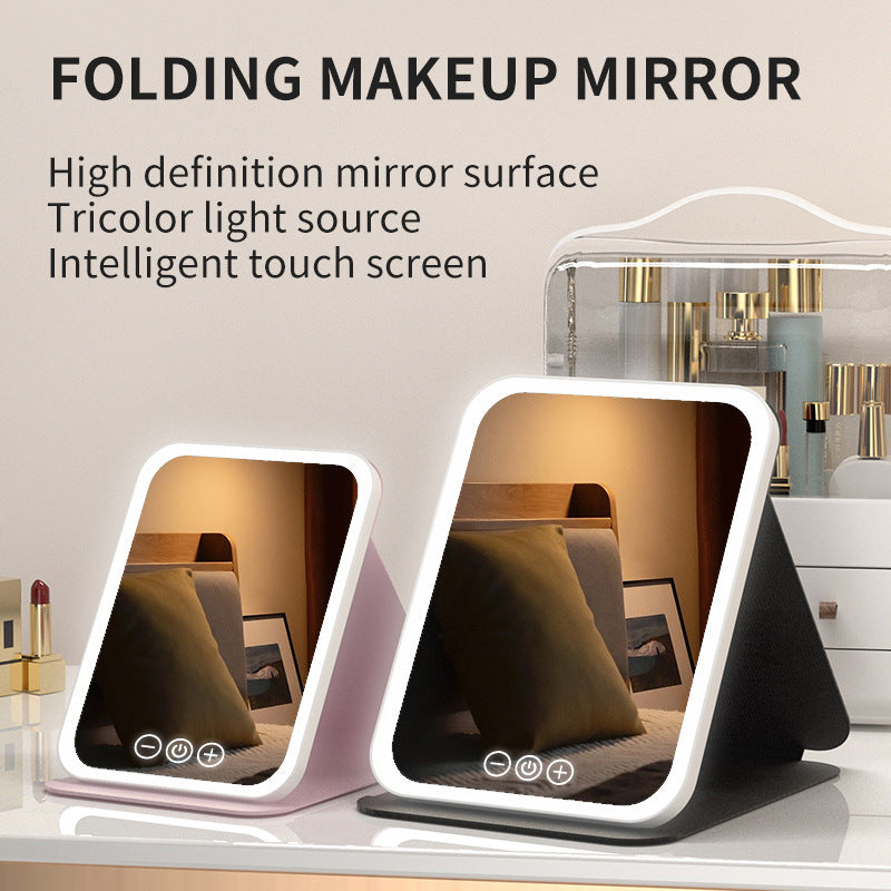 Makeup Mirror with Touch Light