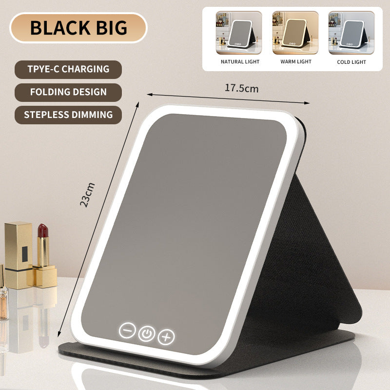 Makeup Mirror with Touch Light