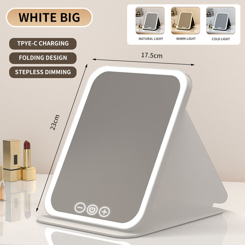 Makeup Mirror with Touch Light