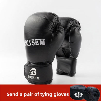 Male and female adult boxing gloves