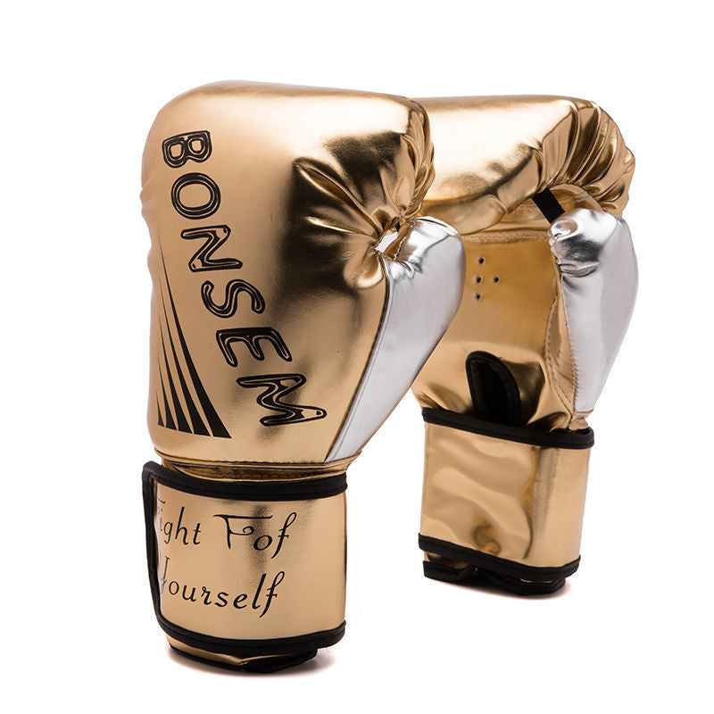 Male and female adult boxing gloves