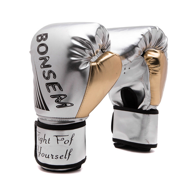 Male and female adult boxing gloves