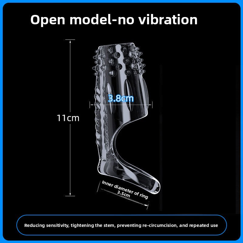 Male Pleasure Ring with Vibration Options