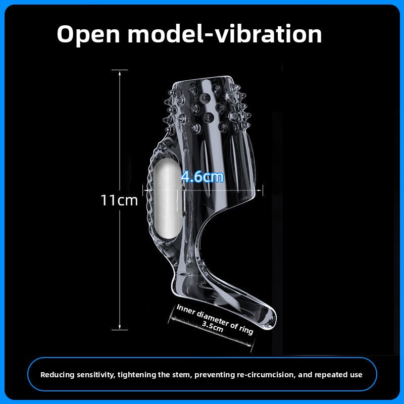Male Pleasure Ring with Vibration Options