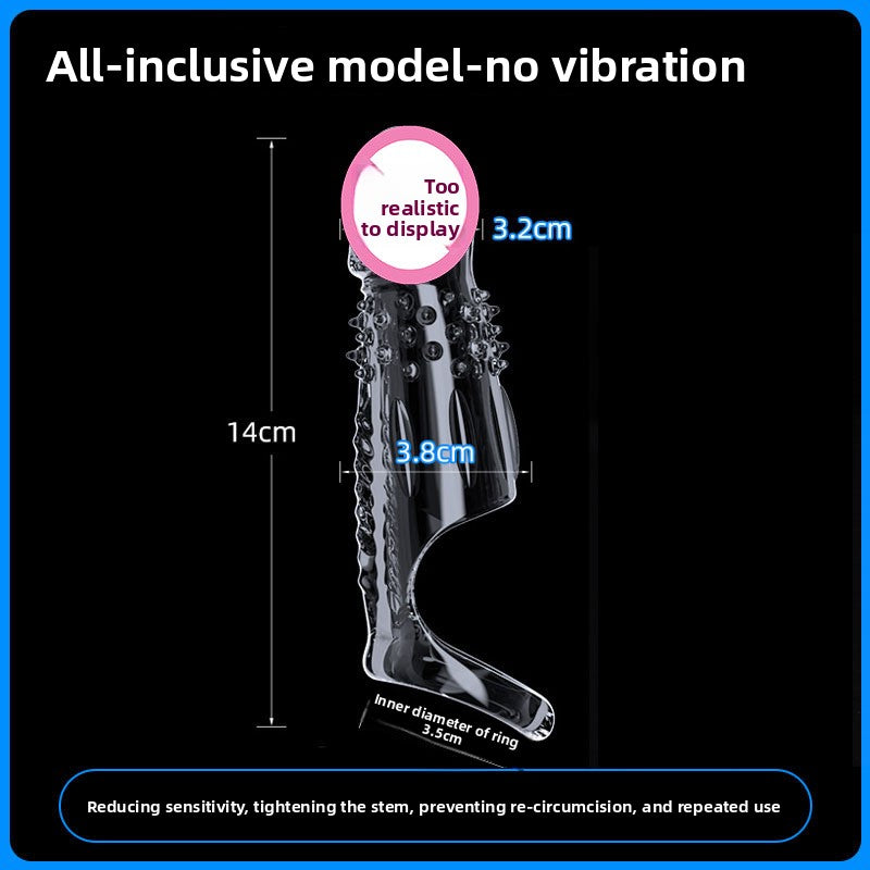 Male Pleasure Ring with Vibration Options