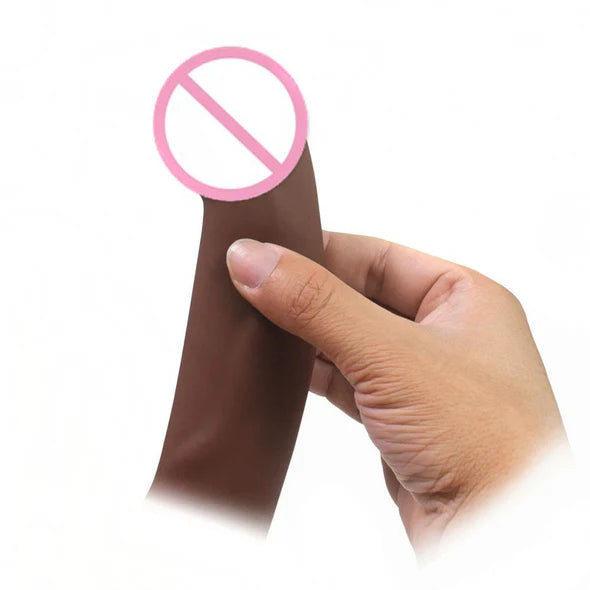 Male silicone condom for the penis