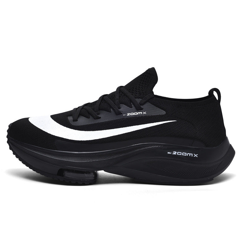 Male students wearing sports shoes