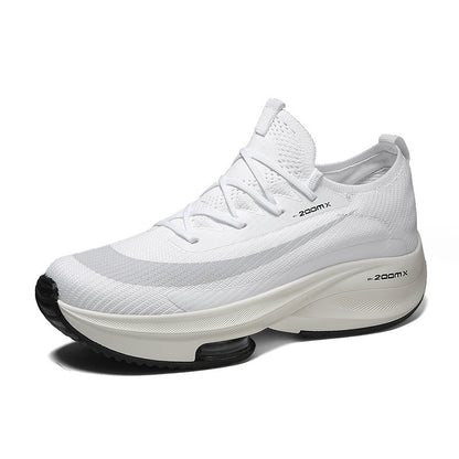 Male students wearing sports shoes