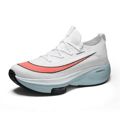 Male students wearing sports shoes