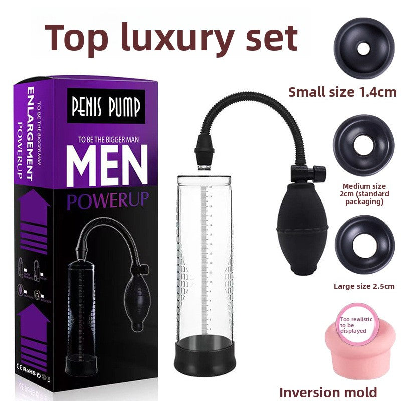 Male Vacuum Stretching Exerciser
