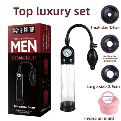 Male Vacuum Stretching Exerciser
