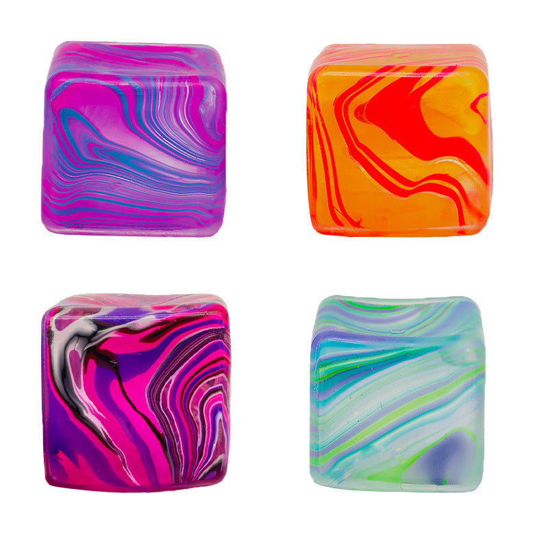 Maltose Pattern Squishy Stress Relief Cube