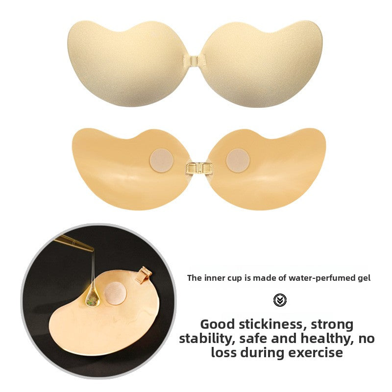Mango Shape Silicone Strapless Breast Patch