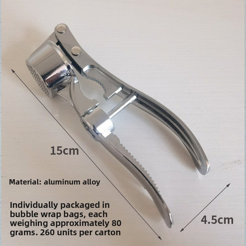 Manual Alloy Garlic Press and Ginger Juicer