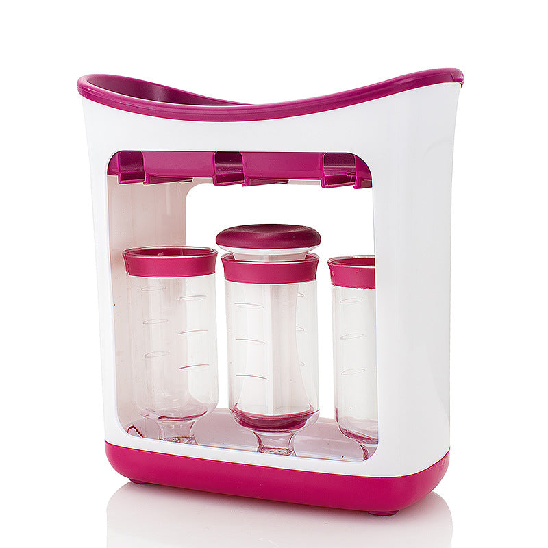 Manual Baby Food Dispenser with Storage Bags