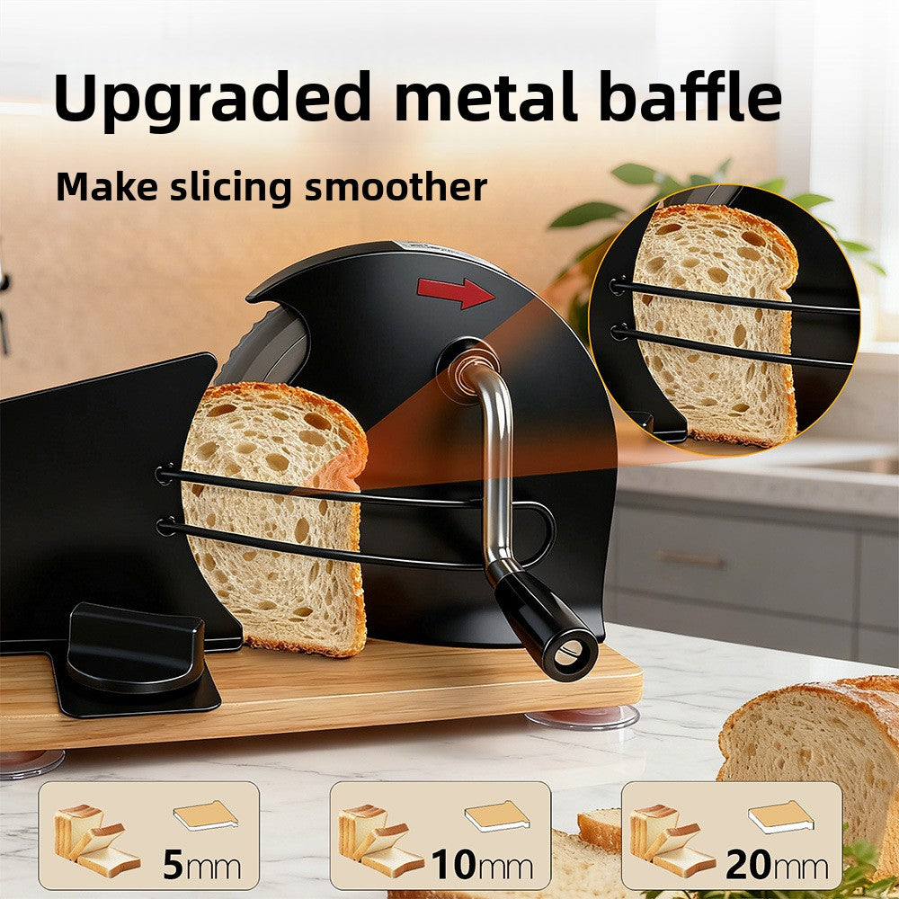 Manual Bread Slicer Adjustable Thickness