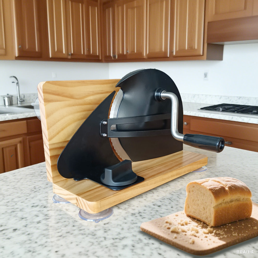 Manual bread slicer