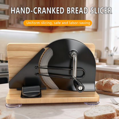 Manual bread slicer