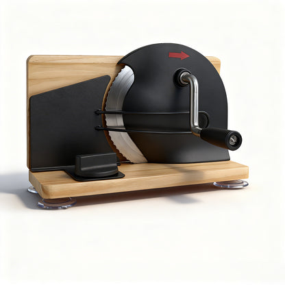 Manual bread slicer