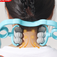 6 round solid Sky Blue bold handle