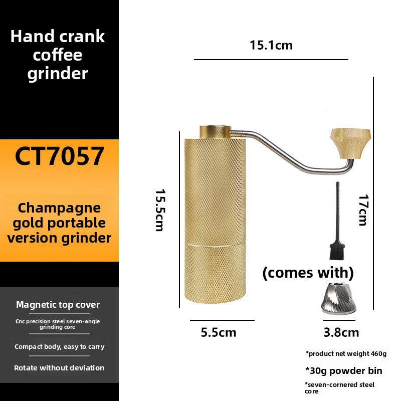 Manual Coffee Grinder Adjustable Ceramic Burr