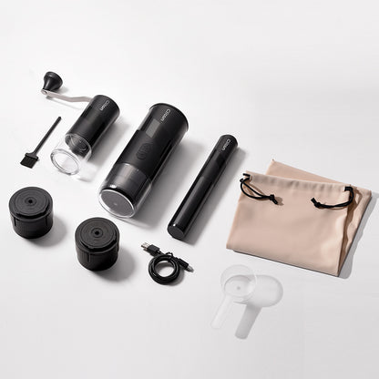 Manual Coffee Grinder Adjustable Hand Crank