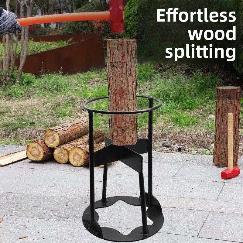 Manual Cross Firewood Splitter for Outdoor Use