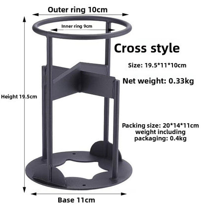 Manual Cross Firewood Splitter for Outdoor Use