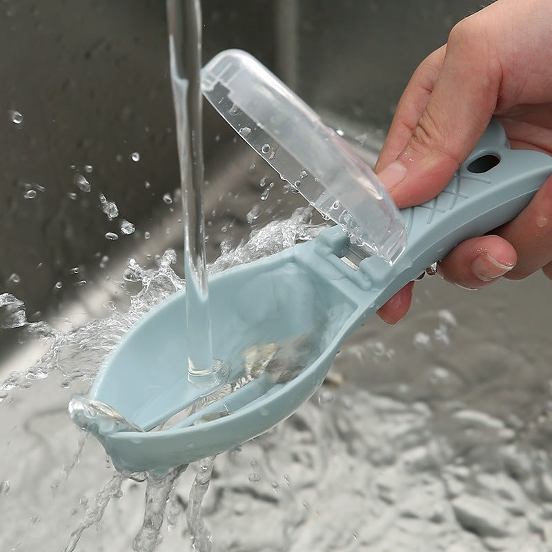 Manual Fish Scale Scraper with Cover