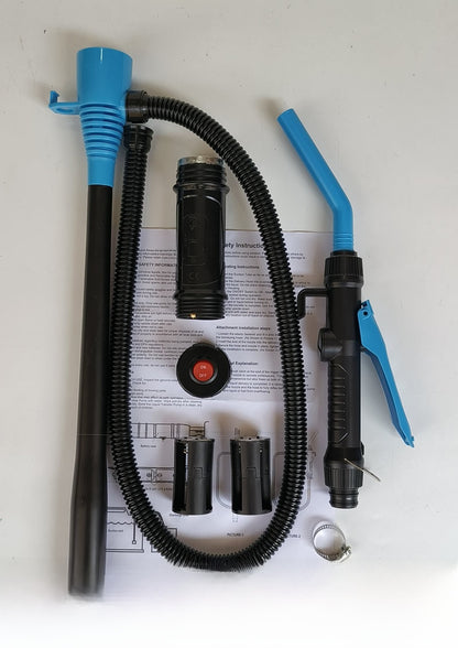 Manual Fluid Transfer Pump with Dual Voltage
