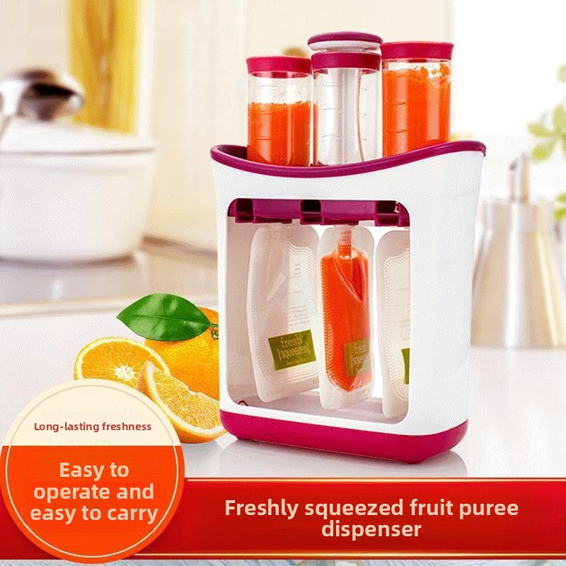 manual food dispensing squeezer