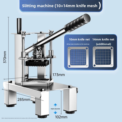 Manual French fries cutter