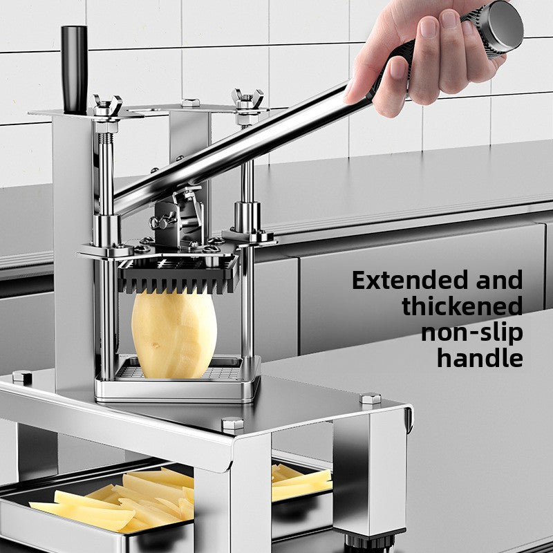 Manual French fries cutter