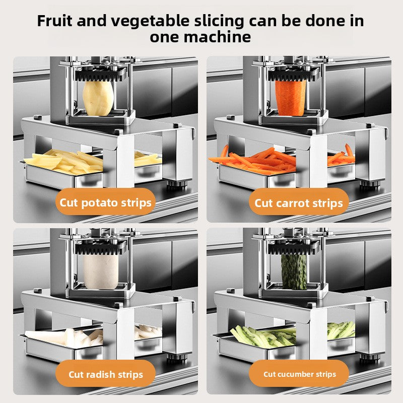 Manual French fries cutter