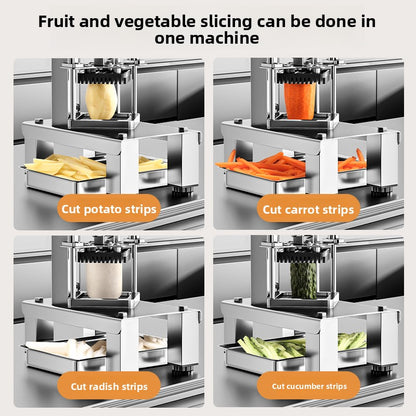 Manual French fries cutter