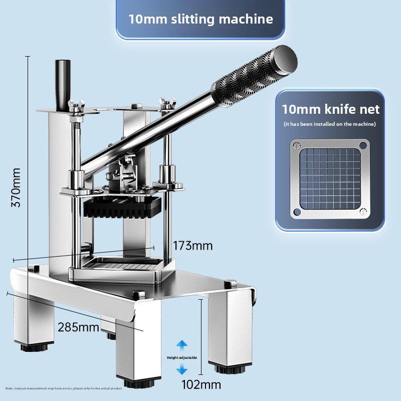 Manual French fries cutter