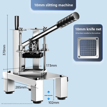 Manual French fries cutter