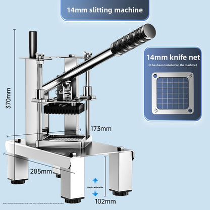 Manual French fries cutter